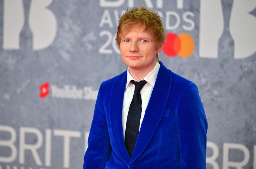 Ed Sheeran attends The BRIT Awards 2022 at The O2 Arena on Feb. 8, 2022 in London. Jim Dyson/Redferns