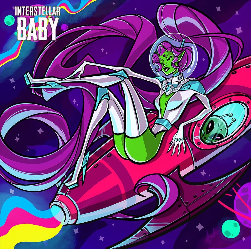 Plasma Chasms - Interstellar Baby - Cover Artwork