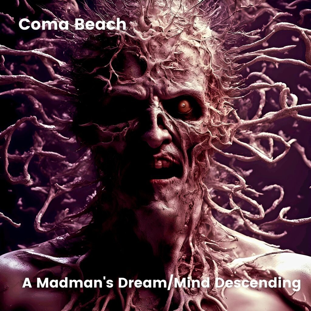 Coma Beach - A Madman's Dream & Mind Descending - Cover Artwork