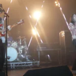 Kasabian performing live
